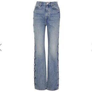 Khaite Studded Danielle Jeans